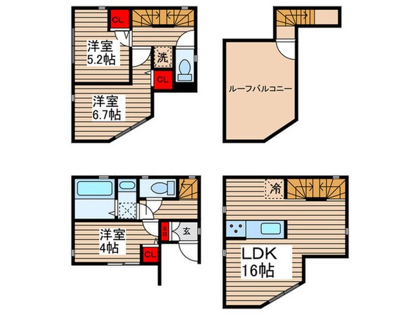 Kolet葛飾高砂#09の物件間取画像